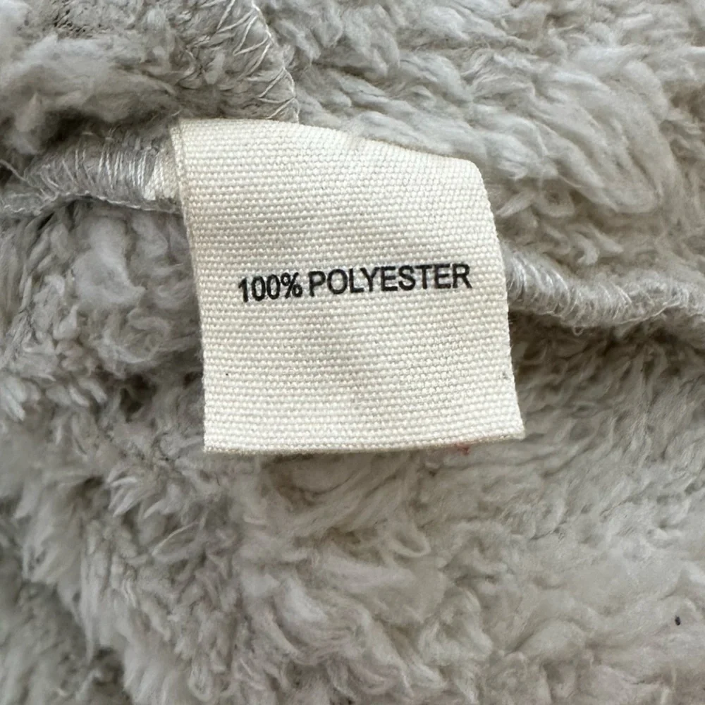 Jen & Co Faux Fur Quarter Zip Pullover size L/XL